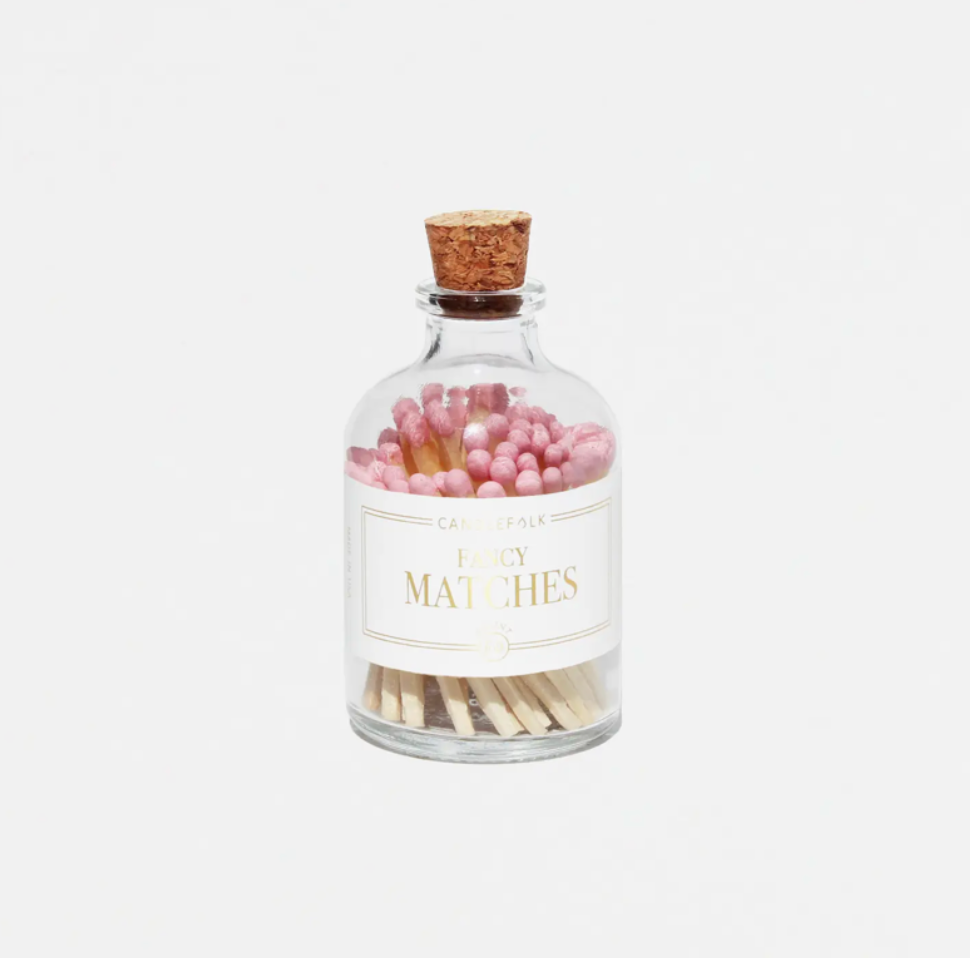 Light Pink Apothecary Matches
