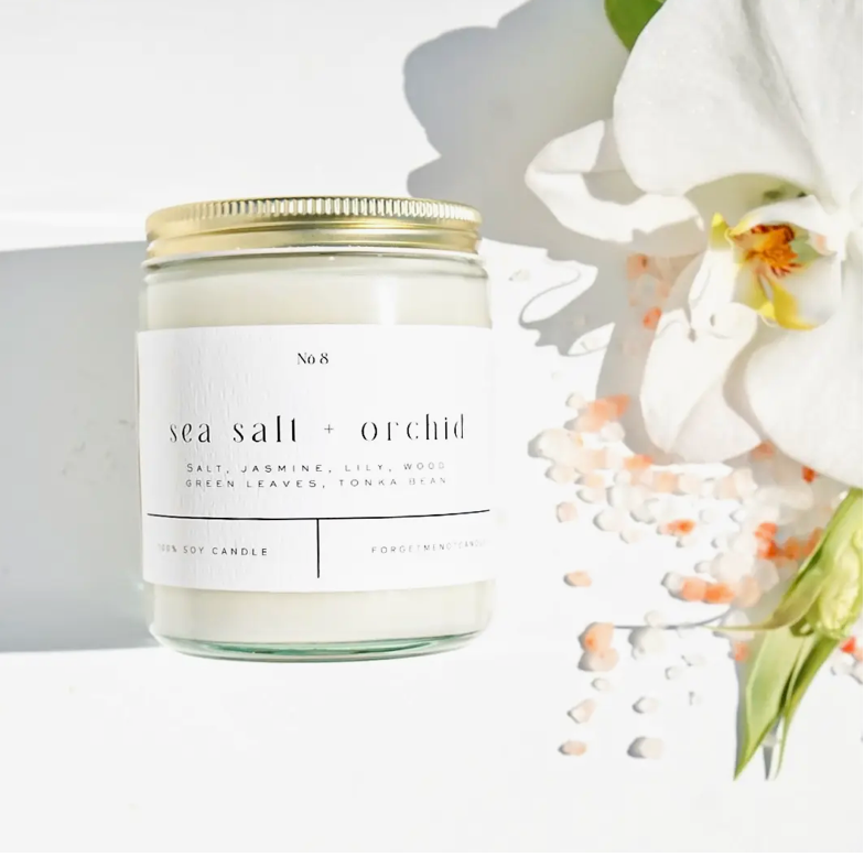 Sea Salt + Orchid -  9 oz