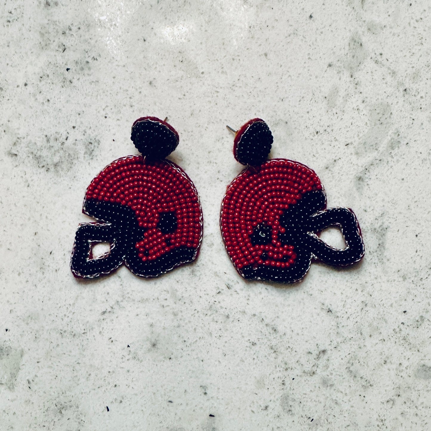 Gamecock Football Earrings